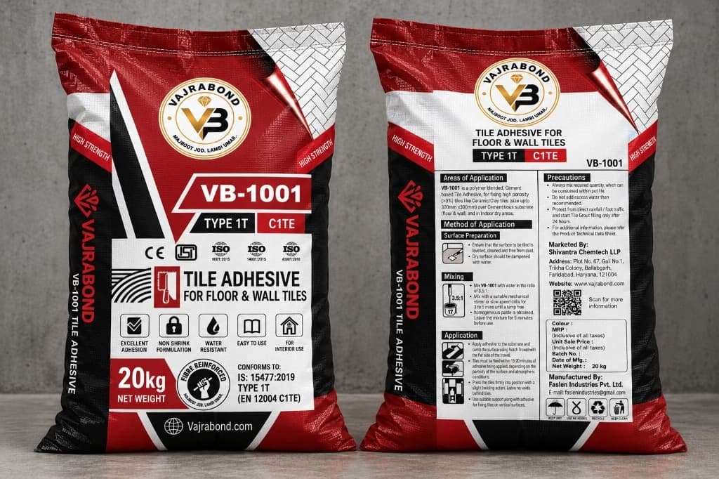 Tile Adhesive for Floor and Wall Tiles