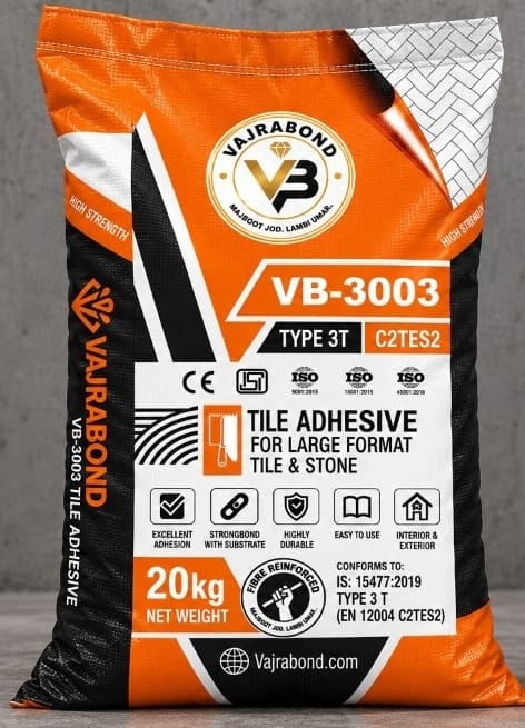 Tile Adhesive for Large Format Tile & Stone